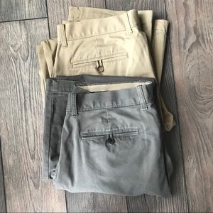 Khaki + Gray Men’s 33x34 Gap dress pants
